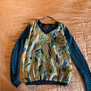 Colorful Patterned Missoni for Target Blouse